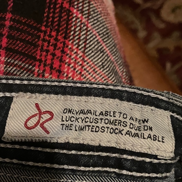 Authentic JRag Industry Famous Denim size 24 Dark Indigo - Picture 15 of 16